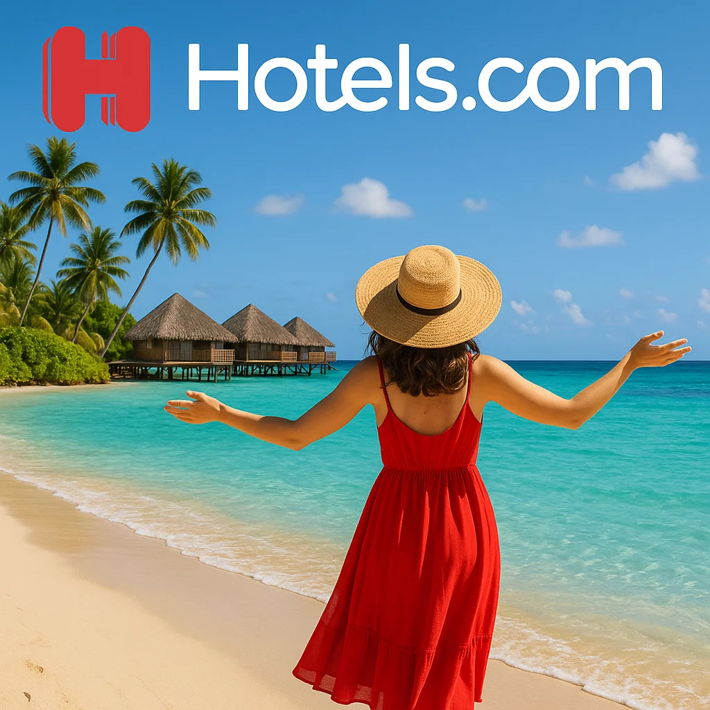 Annons för Hotels.com